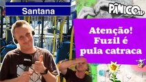 FUZIL IA PERGUNTAR SOBRE GENTILEZA NAS RUAS, MAS MUDAM A PAUTA E ELE VAI PARAR EM SANTANA