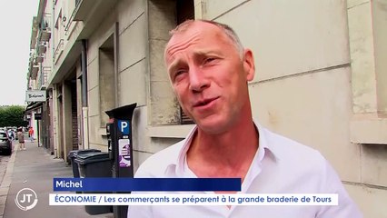 ÉCONOMIE / Les commerçants se préparent à la grande braderie de Tours