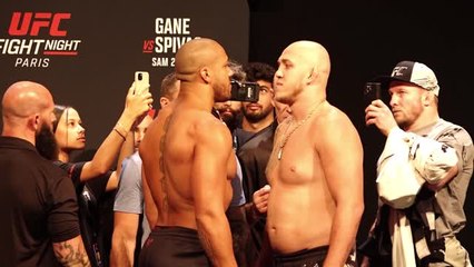 UFC Paris - Le face-à-face entre Gane et Spivac avant la guerre