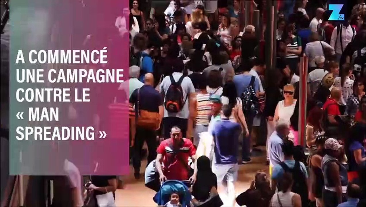 Madrid : écarter les jambes dans le métro est interdit - Vidéo Dailymotion