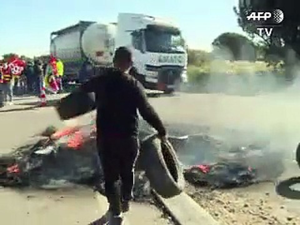 Cinq des huit raffineries françaises à l'arrêt ou en cours d'arrêt, selon la CGT