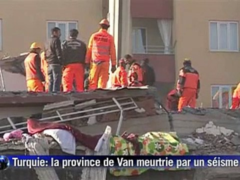 Séisme en Turquie: l'espoir de trouver des survivants à Van diminue