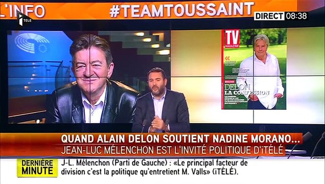 Jean-Luc Mélenchon : Madame Morano n'a pas de couilles, et quand bien même en aurait-elle, je lui suggère de ne pas réfléchir avec