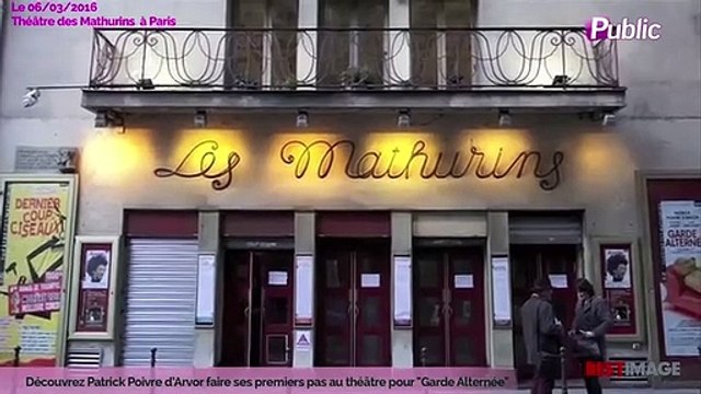 Exclu Vidéo : Découvrez Patrick Poivre d’Arvor faire ses premiers pas au théâtre : In ou out ?