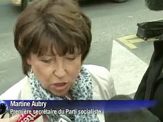 Candidature à la primaire PS: quand Aubry laisse échapper des signes