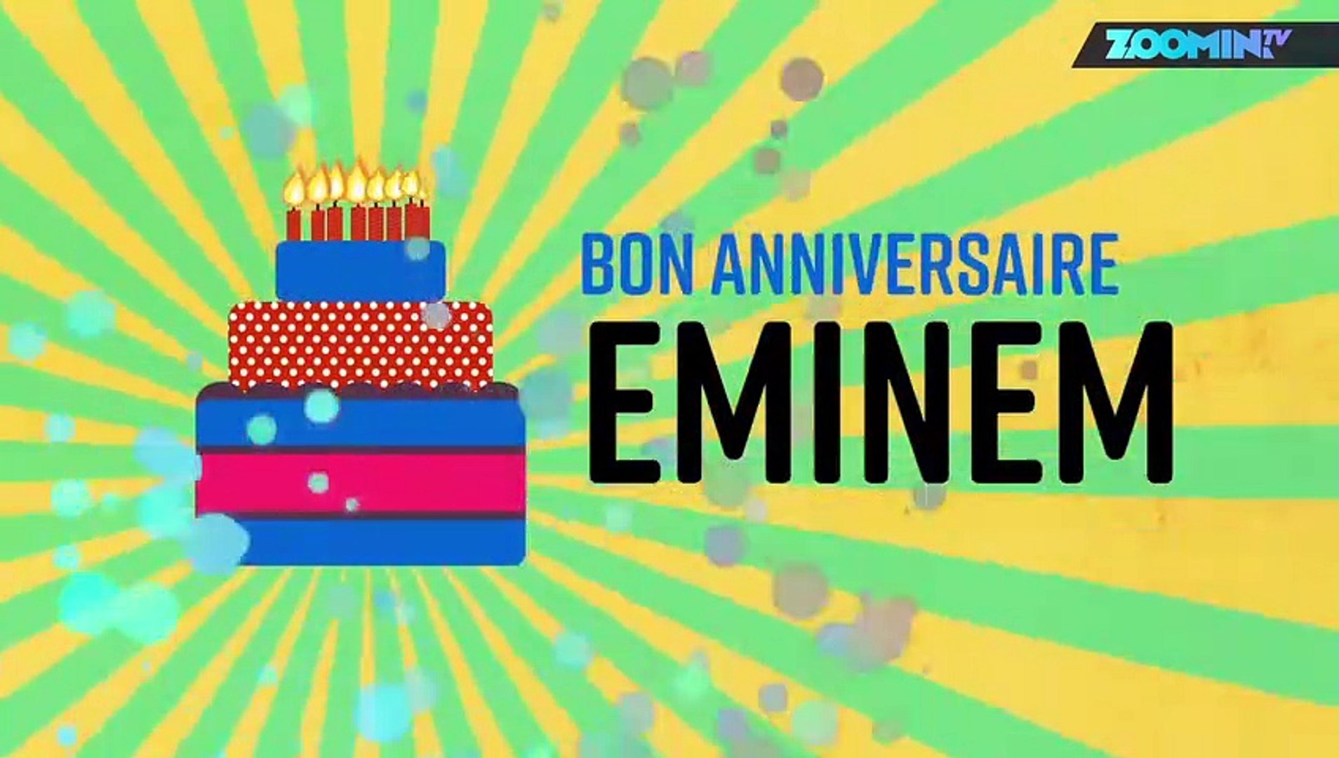 ⁣Bon anniversaire Eminem !