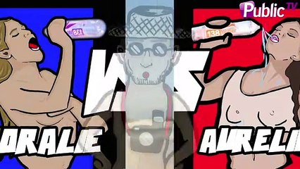 Battle People : Coralie VS Aurélie des Anges8 : La plus sexy aura la chance de poser avec la bouteille...