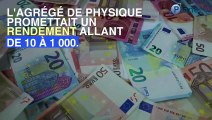 Enseignant en physique : il a arnaqué de 3 millions d’euros ses victimes !