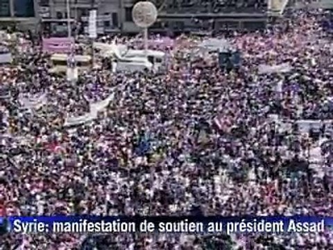 Syrie: démission du gouvernement, manifestations d'appui à Assad