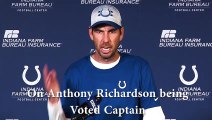 Anthony Richardson Named Colts Captain, What it Means to HC Shane Steichen