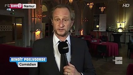 Benoît Poelvoorde en direct : "Excusez-moi parce que j’ai déjà bu un petit verre"