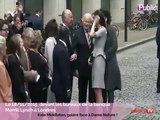 Exclu vidéo :  Kate Middleton attaquée par le vent, elle gère comme elle peut !