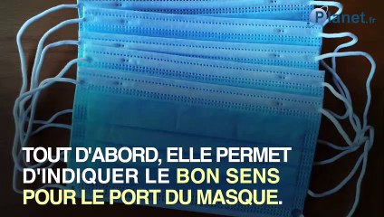 Covid : pourquoi les masques chirurgicaux ont une face bleue ?