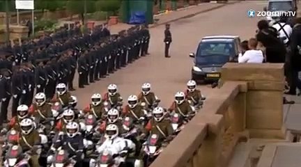 Le corps de Mandela est arrivé à l'Union Buildings
