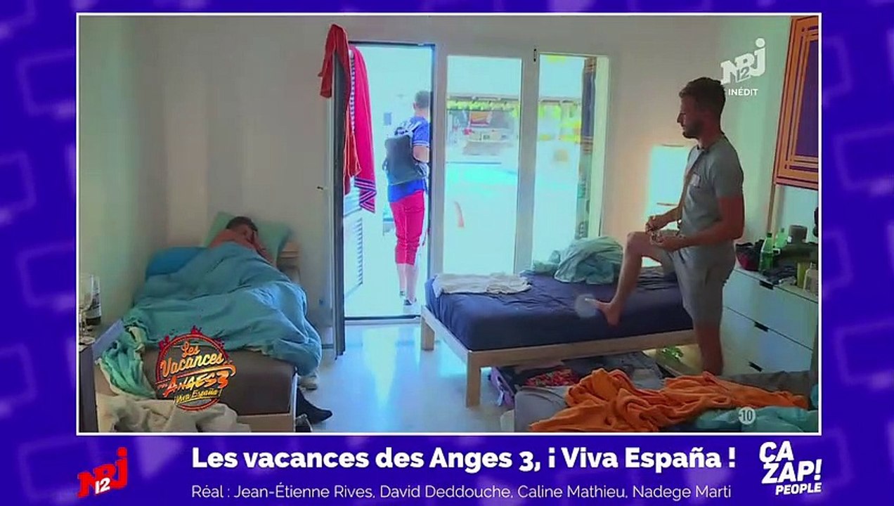 Vincent Lagaf' fait tomber Laury Thilleman sur la glace !