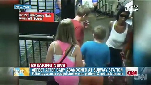 Elle abandonne un bébé dans le métro new yorkais !