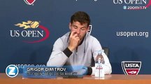 Dimitrov : 'Perdre un set 0-6, ça faisait longtemps'