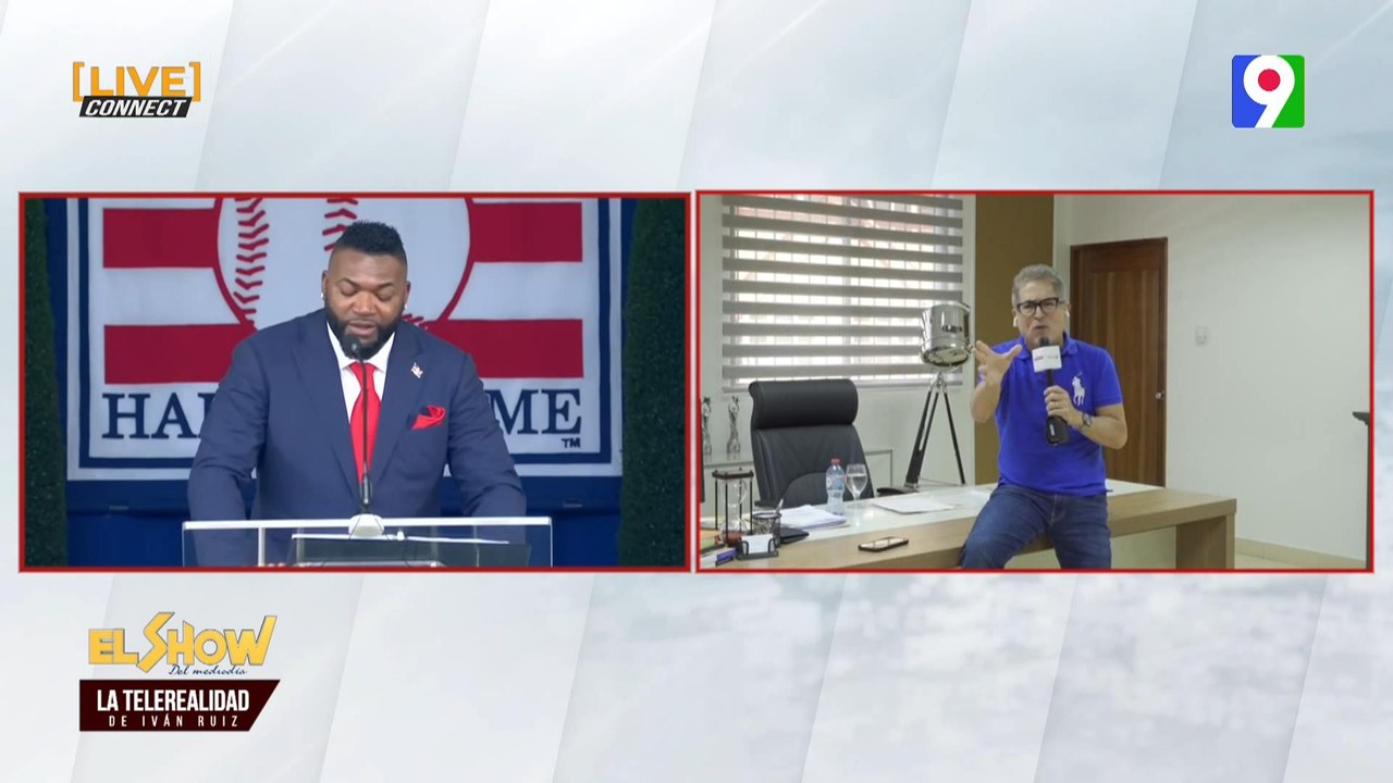 Iván Ruiz  a David Ortiz, No hagas caso a lo que digan | EL Show del Mediodía