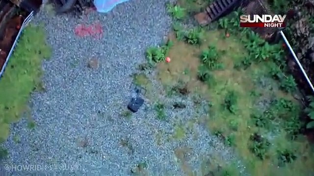 Un incroyable panier de basket inscrit à 126 mètres de hauteur !