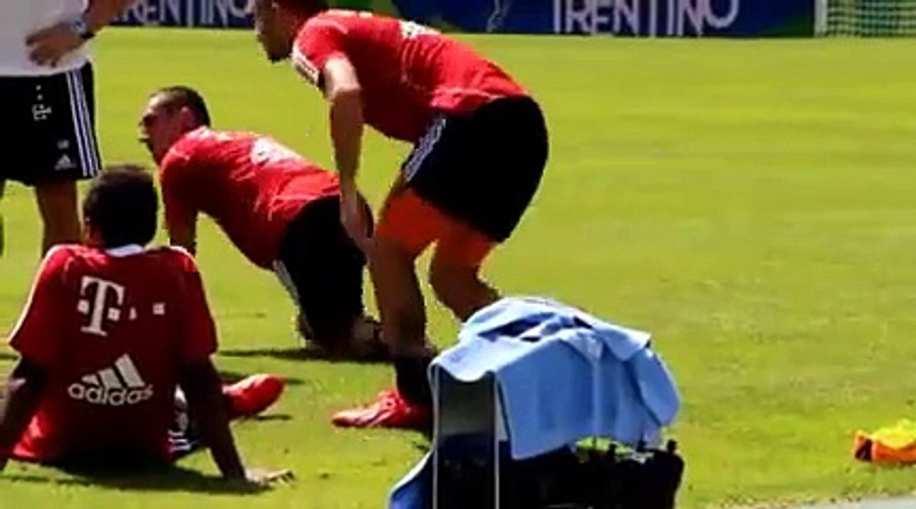 Quel farceur ce Ribéry!