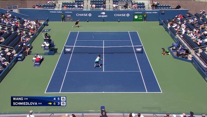 Wang - Schmiedlova - Les temps forts du match - US Open