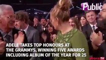 Vidéo : Grammy Awards 2017 : Adele fait pleurer Beyoncé !