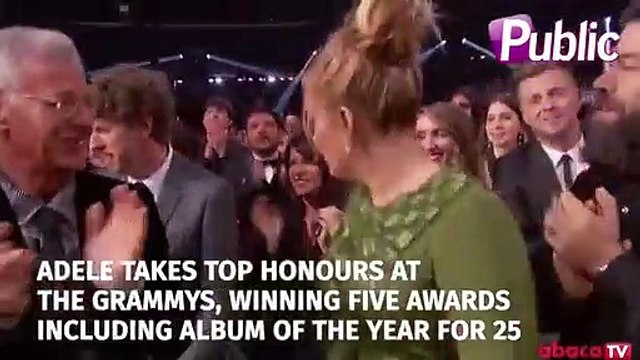 Vidéo : Grammy Awards 2017 : Adele fait pleurer Beyoncé !
