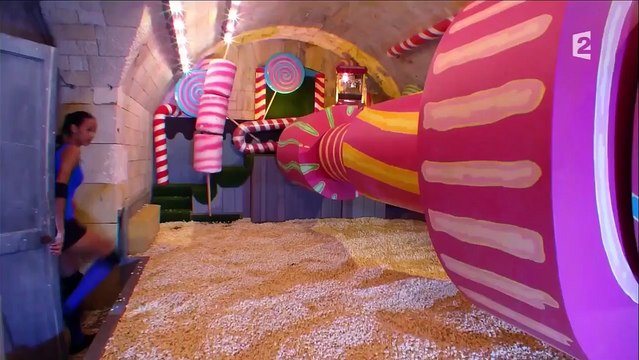 L'ex-Miss France Flora Coquerel à l'épreuve des cylindres de Fort Boyard