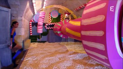 L'ex-Miss France Flora Coquerel à l'épreuve des cylindres de Fort Boyard