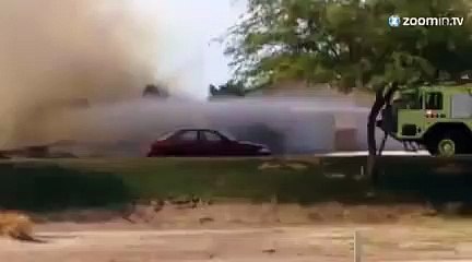 Crash: le pilote s'éjecte avant le crash