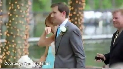 Un mariage tombe à l'eau... au sens propre