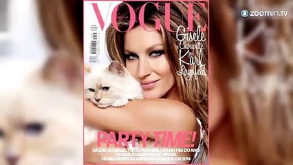 Gisele Bündchen est féline pour Vogue Brésil!