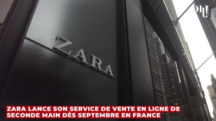 Zara lance son service de vente en ligne de seconde main dès septembre