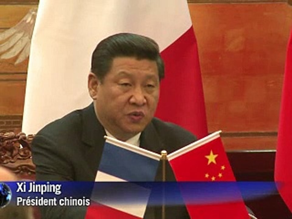 Hollande en Chine: après Pékin, le président français se rend à Shangaï