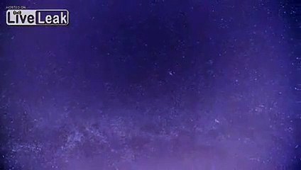 L'explosion d'une météorite en time-lapse