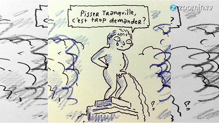 Bruxelles: les premiers dessins de soutien aux victimes