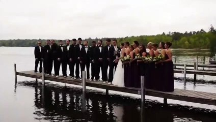 Un mariage qui tombe à l'eau !