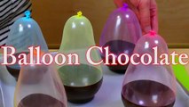 Comment faire des bols en chocolat grâce à des ballons
