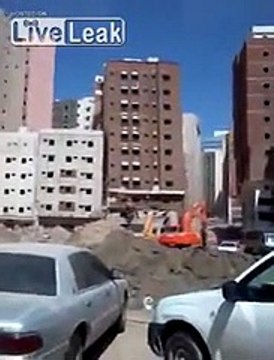 Une démolition d'immeuble qui tourne mal