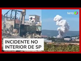 Скачать видео: Explosão em metalúrgica deixa mortos e feridos em Cabreúva (SP)