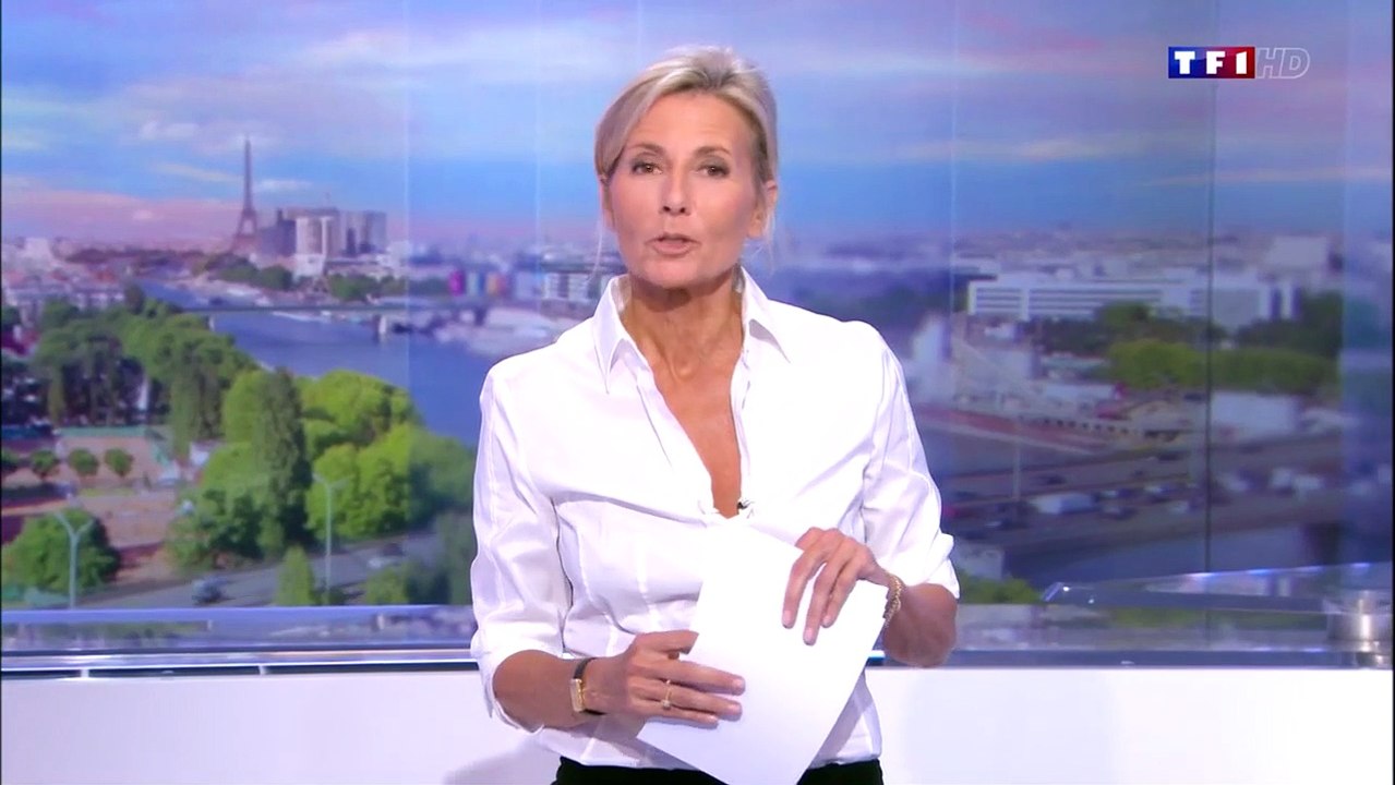 Les adieux de Claire Chazal lors de son dernier JT sur TF1