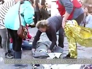 Migrants: au moins sept morts et crainte de dizaines de disparus entre Turquie et Grèce