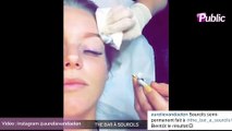 Aurélie Van Daelen : elle teste pour vous les sourcils semi permanent !