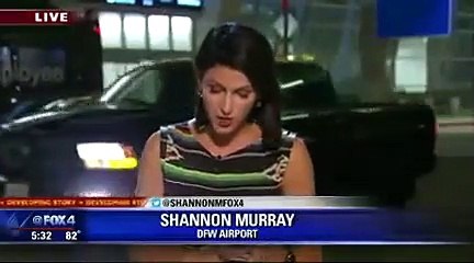 Effrayante surprise en direct pour cette journaliste !