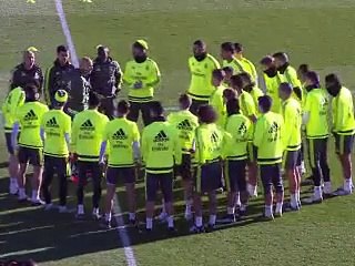 Real Madrid: Zinédine Zidane s'est jeté à l'eau mardi