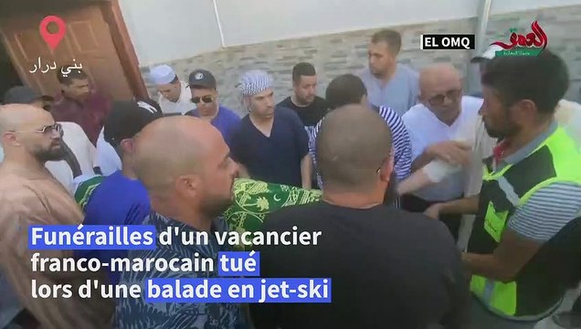 Funérailles d'un vacancier franco-marocain tué en mer par des garde-côtes algériens