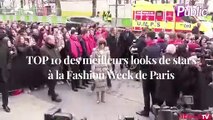 Vidéo : TOP 10 des meilleurs looks de stars à la Fashion Week de Paris !