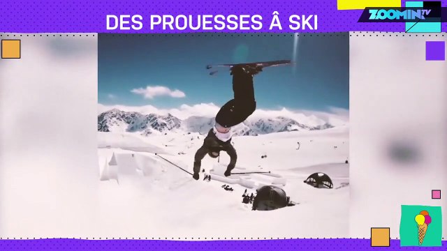 Ce skieur professionnel fait des acrobaties dingues