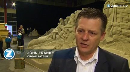 Balade à travers les sculptures de sable à Zuidlaren