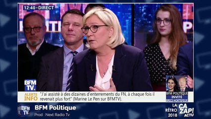 Clashs et coups d'éclat : l'année des Le Pen à la télévision